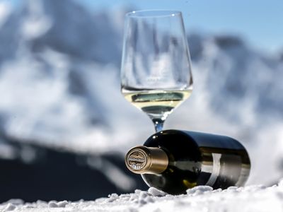 Vom Sommelier auf Schlittschuhen: Verkostung der besten Südtiroler Weine