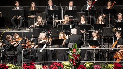 Das Ambassade Orchester Wien verzaubert in St. Anton am Arlberg beim alljährlichen Arlberger Neujahrskonzert am 3. Januar 2024 mit Klassik auf hohem Niveau