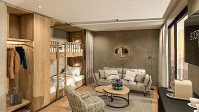 Die neuen Familien.Nest-Zimmer im Bodenmaiser Hof bieten Rückzugsmöglichkeiten, aber auch  Platz für einen Spieleabend
