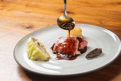 Speisen im Restaurant Monte