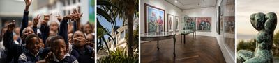 Die ArtAngels sind wieder im Ellerman House gelandet
