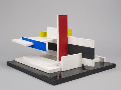 Jean Gorin, Construction plastique architecturale n° 29, 1934, Musée de Grenoble, Foto: Ville de Grenoble / Musée de Grenoble – N.Pianfetti