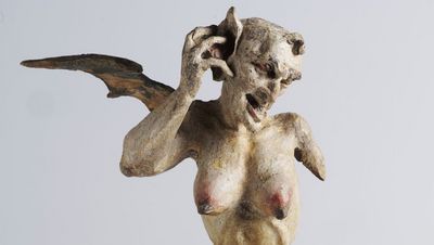 Geflügelter Teufel vom Tossener Altar, 1631