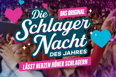 Die Schlagernacht des Jahres - DAS ORIGINAL - auch 2027 wieder in Berlin