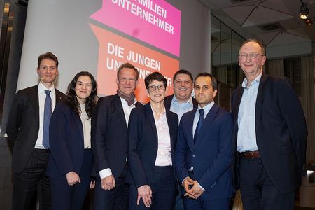 Veit Ulricht, Franziska Brandmann, Maik Außendorf, Dr. Rosemarie Kay, David Zülow, Mahmut Özdemir und Dr. Klaus Wiener