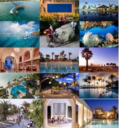 Ausgelassene Feiertage mit The Residence Hotels auf den Malediven, Mauritius und Sansibar, in Tunis und Douz
