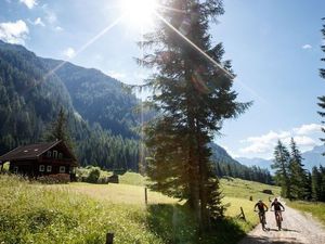 Unberührte Natur soweit das Auge reicht: Wer im Kristeinertal in Osttirol unterwegs ist, genießt absolute Stille und Einsamkeit. Die Mountainbike-Tour zur Gölbnerblickhütte ist herausfordernd und lang Unberührte Natur soweit das Auge reicht: Wer im Kristeinertal in Osttirol unterwegs ist, genießt absolute Stille und Einsamkeit. Die Mountainbike-Tour zur Gölbnerblickhütte ist herausfordernd und lang