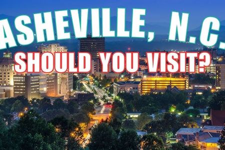 Asheville, die Bergstadt in North Carolina ist stolz auf seine Geschichte 
