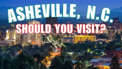 Asheville, die Bergstadt in North Carolina ist stolz auf seine Geschichte 