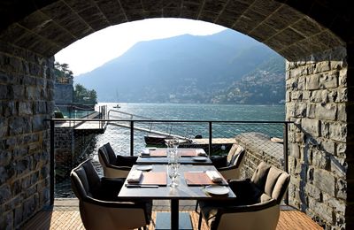 Das Restaurant mit Seeblick
