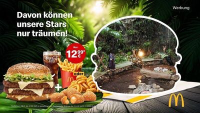McDonald's ist wieder dabei und versorgt die ausgeschiedenen Kandidaten mit Big Macs