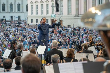 STAATSOPER FÜR ALLE Open-Air-Konzert der Staatskapelle Berlin dirigiert von Christian Thielemann am 13. Juli 2024