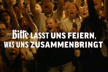Bitburger bittet zur Fußball-Party. Das Key Visual zur EM-Kampagne