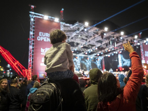 Besucherinnen und Besucher beim Europa Open Air 2023 Besucherinnen und Besucher beim Europa Open Air 2023