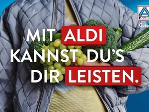 Für die jüngste Marketing-Kampagne machen Aldi Süd und Nord wieder gemeinsame Sache Für die jüngste Marketing-Kampagne machen Aldi Süd und Nord wieder gemeinsame Sache