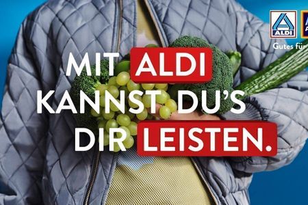 Für die jüngste Marketing-Kampagne machen Aldi Süd und Nord wieder gemeinsame Sache