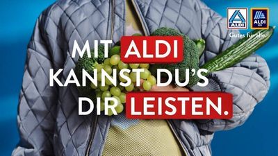 Für die jüngste Marketing-Kampagne machen Aldi Süd und Nord wieder gemeinsame Sache