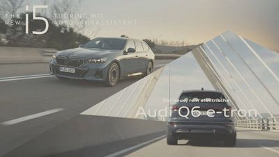 BMW i5 vs Audi Q6 e-tron: ähnliches Produkt, komplett unterschiedliche Werbewirkung 