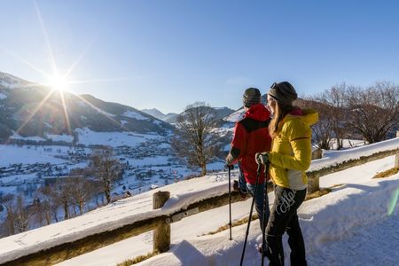 Zahlreiche Winterwanderwege führen zu den schönsten Aussichten der Wildschönau