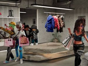 Roblox Shopping-Szene. Die Integration ins Erlebnis kann aber auch schlicht nur über ein Fenster und einen Checkout geregelt werden Roblox Shopping-Szene. Die Integration ins Erlebnis kann aber auch schlicht nur über ein Fenster und einen Checkout geregelt werden