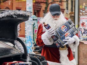 Santa würde Pepsi kaufen. Sagt Pepsi