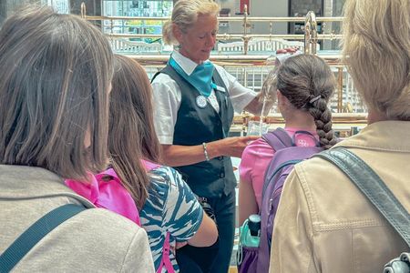 Besuch der Schulklasse