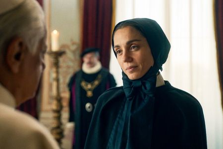 Francesca Cabrini (Cristiana Dell’Anna) trifft Papst Leo (Giancarlo Giannini)