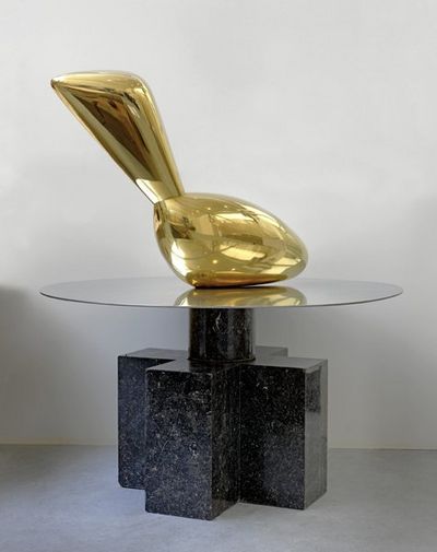 Constantin Brancusi: Léda, 1926, Polierte Bronze 