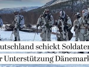Deutschland schickt Soldaten nach Grönland Deutschland schickt Soldaten nach Grönland