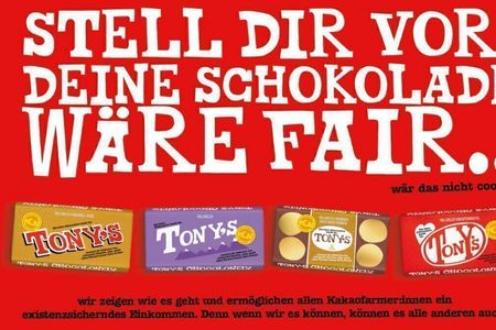 Bei Rewe gibt es ab sofort Tafeln von Tony's Chocolonely