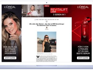 High-Impact-Ad im Einsatz: L’Oréal Paris steigert Aufmerksamkeit im Beauty-Umfeld High-Impact-Ad im Einsatz: L’Oréal Paris steigert Aufmerksamkeit im Beauty-Umfeld