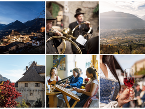 Wandern, Wellness und Genuss in Südtirol stehen während der Veranstaltungsreihe „Schenna entschleunigt“ im November auf dem Programm