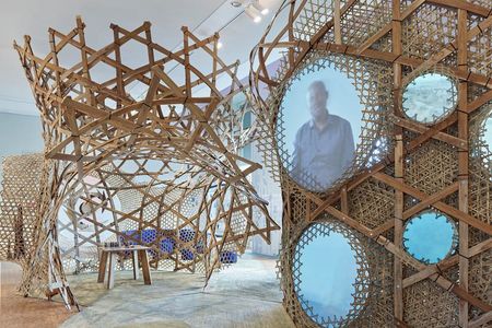 Ausstellungsansicht: Nicholas Calvin Mwakatobe/ Stiftung Humboldt Forum im Berliner Schloss 