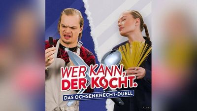 Cheyenne Savannah und Wilson Gonzales Ochsenknecht liefern sich Neckereien beim Kochen