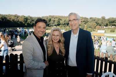 v.l.n.r.: Shahin Moghadam, Nicole Simon und Lothar Grünewald