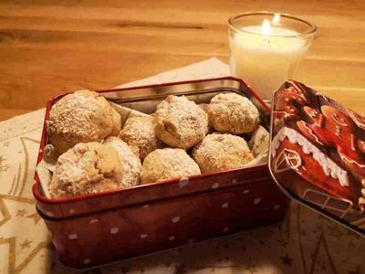 Polvorones – Mandelplätzchen mit einem Hauch Zimt zu Welhnachten