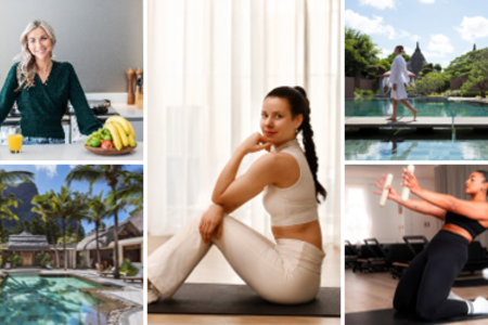 V.l.n.r.: Clarissa Lenherr, Dinarobin Spa, Victoria Wald, Tour aux Biches Spa, Ellie Downie