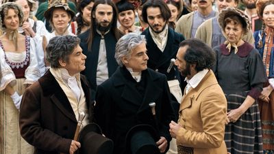 Ioannis Kapodistrias (Antonis Myriagos) wird in der Schweiz als Ehrenbürger gefeiert