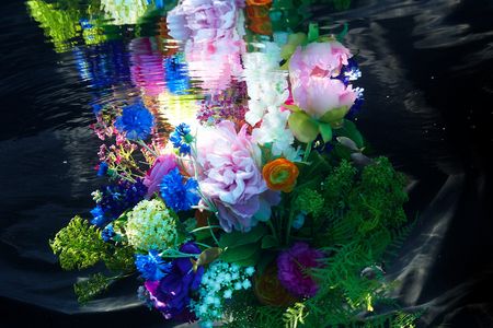 Werk aus der Serie “Partion de fleurs”