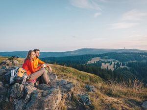 Der Juli ist die schönste Wanderzeit für den 1.415 Meter hohen Herzogenhorn im Schwarzwald: Flora und Fauna stehen dann in voller Blüte und lassen sich bestaunen Der Juli ist die schönste Wanderzeit für den 1.415 Meter hohen Herzogenhorn im Schwarzwald: Flora und Fauna stehen dann in voller Blüte und lassen sich bestaunen