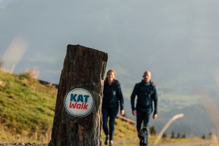 Auf dem richtigen Weg: Der KAT Walk Alpin verläuft quer durch die Kitzbüheler Alpen