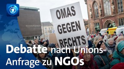 Die Union stellt 551 Fragen zu Organisationen wie Omas gegen Rechts
