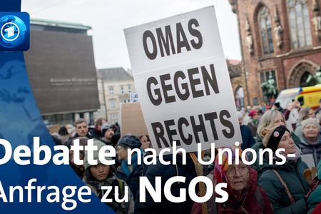 Die Union stellt 551 Fragen zu Organisationen wie Omas gegen Rechts