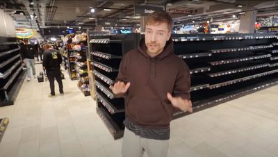 MrBeast geht bei Edeka groß einkaufen