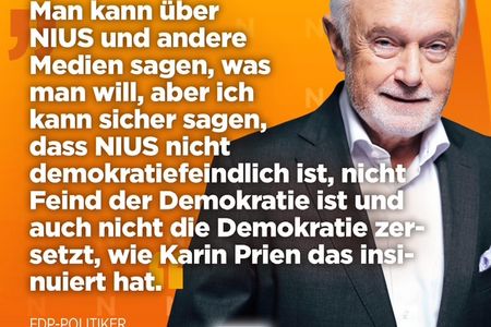 In Deutschland ist die Meinungsfreiheit nicht mehr sicher?