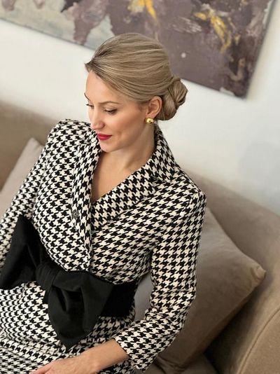Die Modedesignerin und Stilexpertin Katharina Arnold versteht was von Eleganz