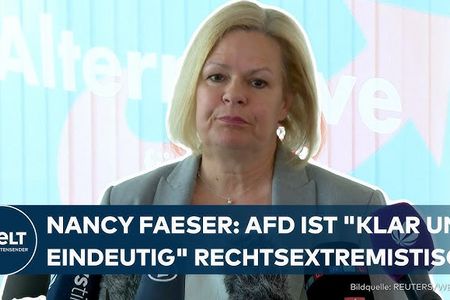 Verdeckte Ty­ran­nei von Nancy Faeser gegen die AfD