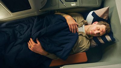 Nowitzki schlummert für die Lufthansa