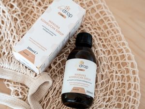 Der neue Manuka-Kombucha-Sirup des Mannheimer Unternehmens bedrop