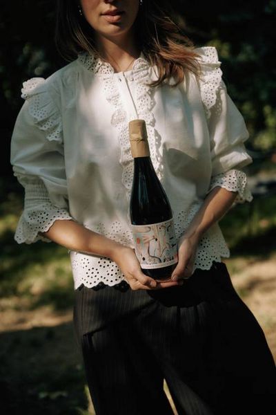 Unter weißen Wolken. Blanc de Blancs NV Brut Nature